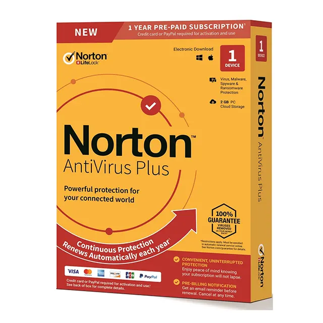 Norton Antivirus 1 Yıl 
